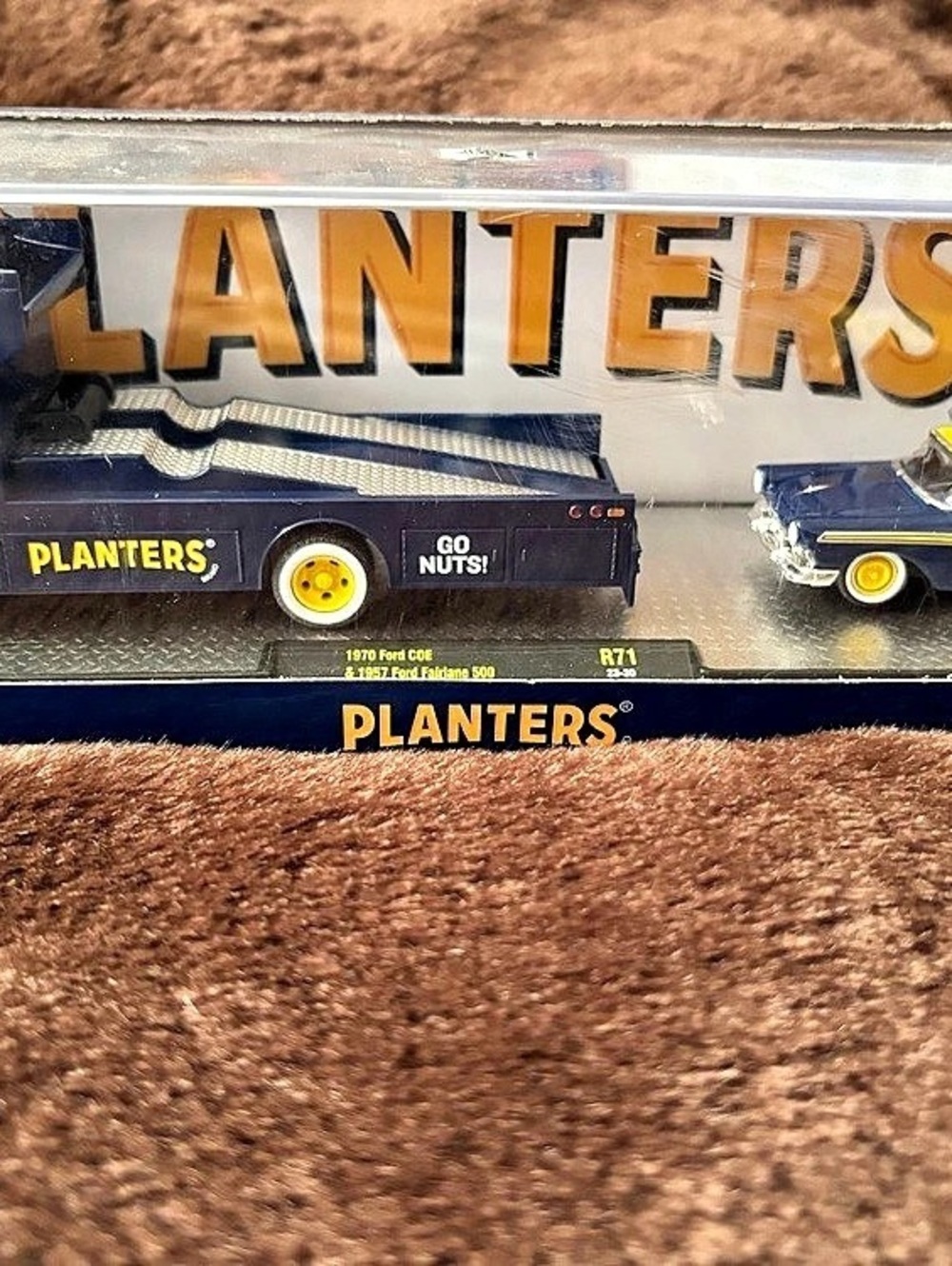 Planters Go Nuts! Die-Cast Vehicle Set Die-Cast Vehicle Set in Blue & Yellow